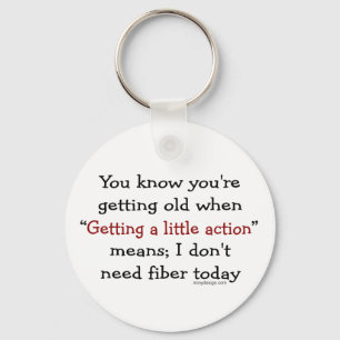 Chaveiro Pouca ação para mais velho