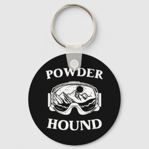 Chaveiro Powder Hound Snowboard Skibot Winter Sport Top