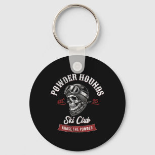 Chaveiro Powder Hounds Estilo Livre Esquiadores Inverno Adv