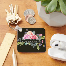 Chaveiro Praça Alum de Cota de Cota Monograma com Nome de F