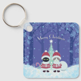 Chaveiro Praça Metálica de Poiluna.