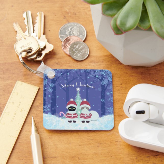 Chaveiro Praça Metálica de Poiluna. (Mesa)