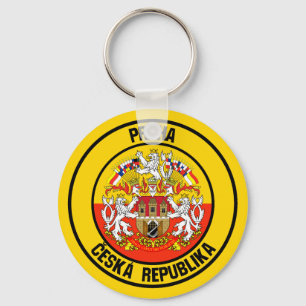 Chaveiro Praga Round Emblem