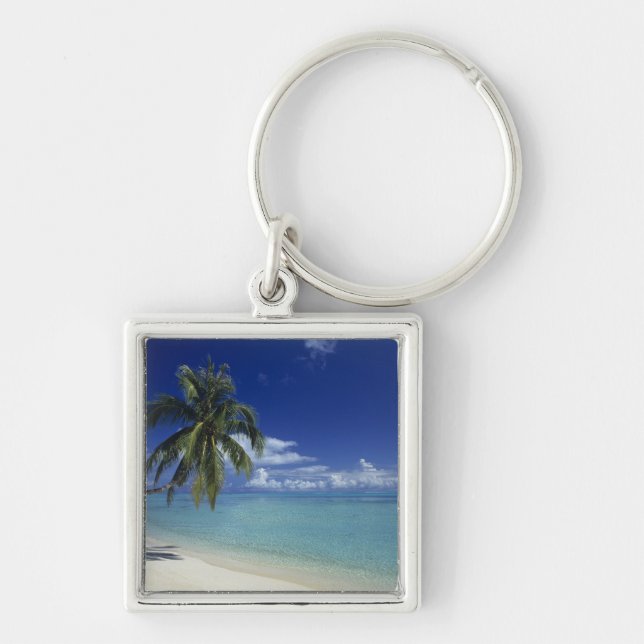 Chaveiro Praia de Matira na ilha de Bora Bora, (Frente)