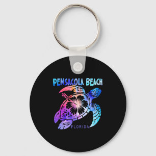 Chaveiro Praia de Pensacola Flórida Tartaruga Marinha Tie D