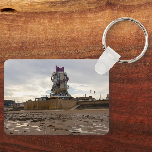 Chaveiro Praia de Redcar e Beacon (Frente)