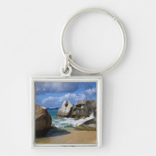 Chaveiro Praia em Virgin Gorda, Ilhas Virgens Britânicas