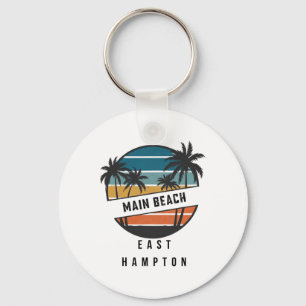 Chaveiro Praia Principal Retro East Hampton Prancha de Surf