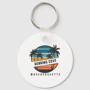 Chaveiro Praia Retro Herring Cove Machusetts Surfboard Onda