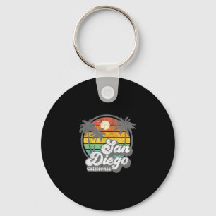 Chaveiro Praia Vintage San Diego Califórnia Surf Retro S