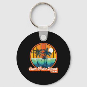 Chaveiro Praia Vintage South Padre Island Texas Summer 90s