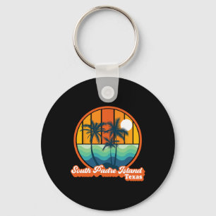 Chaveiro Praia Vintage South Padre Island Texas Summer 90s