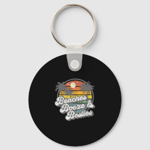 Chaveiro Praias Bebidas E Amigas Camiseta Divertida de Prai