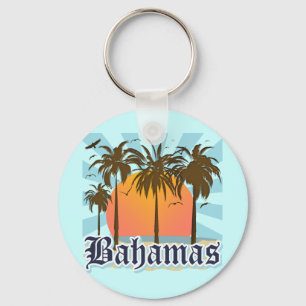 Chaveiro Praias das ilhas de Bahamas