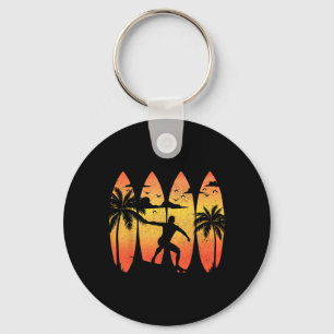 Chaveiro Pranchas de Surf Surfista Antigo Verão Praia Surf