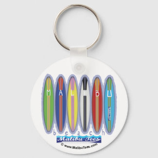 Chaveiro Pranchas de surfe da praia de Malibu