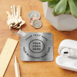 Chaveiro Prata do Promocional de logotipo