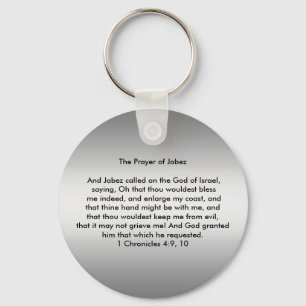 Chaveiro Prayer of Jabez Keychain
