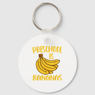 Chaveiro Pré-Escolar É Professora De Bananas Que Ensina De
