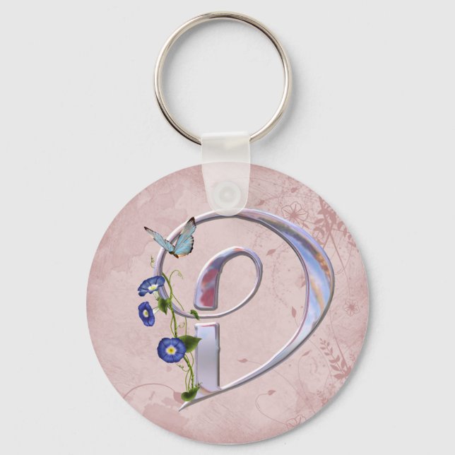 Chaveiro Precious Butterfly Initial D (Frente)