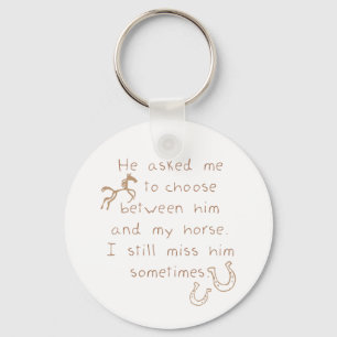 Chaveiro Preferencialmentes Mantêm O Cavalo