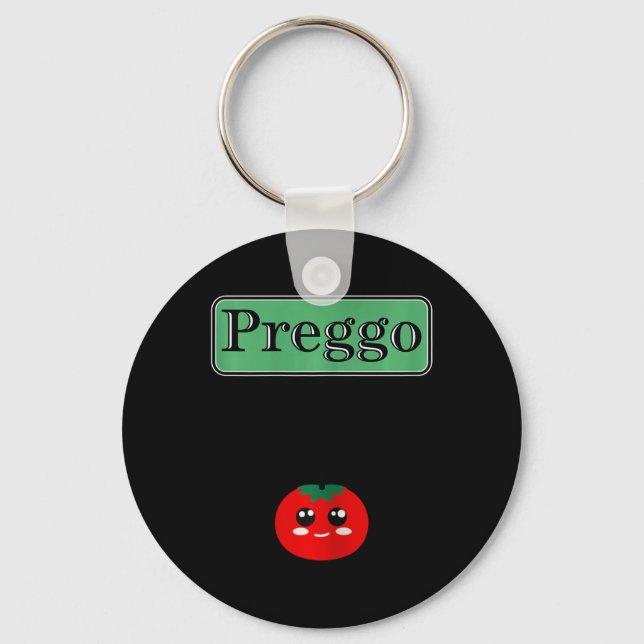 Chaveiro Preggo Sauce Engraçado Maternidade Engraçado Figur (Frente)