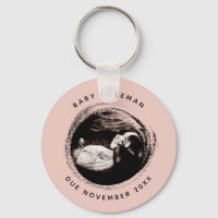 Pregnancy Baby Girl Sonogram Ultrasound Photo Pink