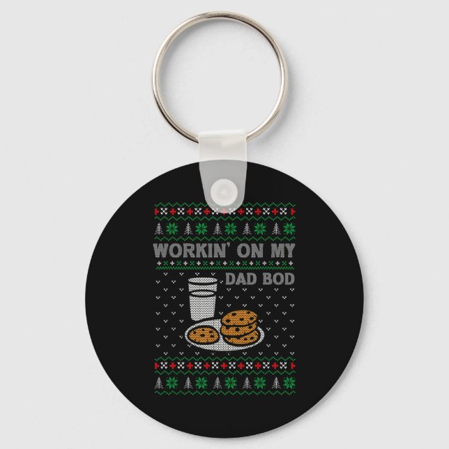 Chaveiro Pregnancy New Mom Baby Pregnant Christmas Matching (Frente)