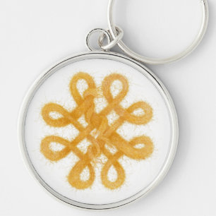 Chaveiro Premium com Nó CELTICO Dourado