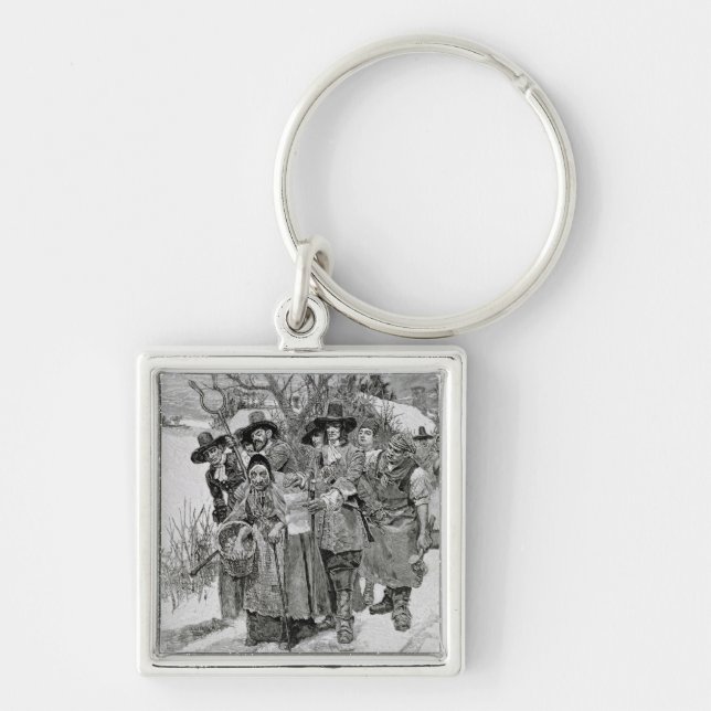 Chaveiro Prendendo uma bruxa (Frente)