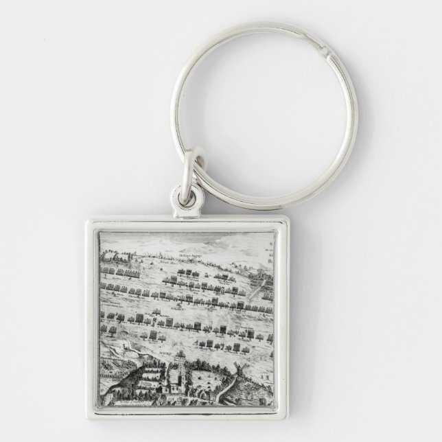 Chaveiro Preparação para a batalha de Naseby (Frente)