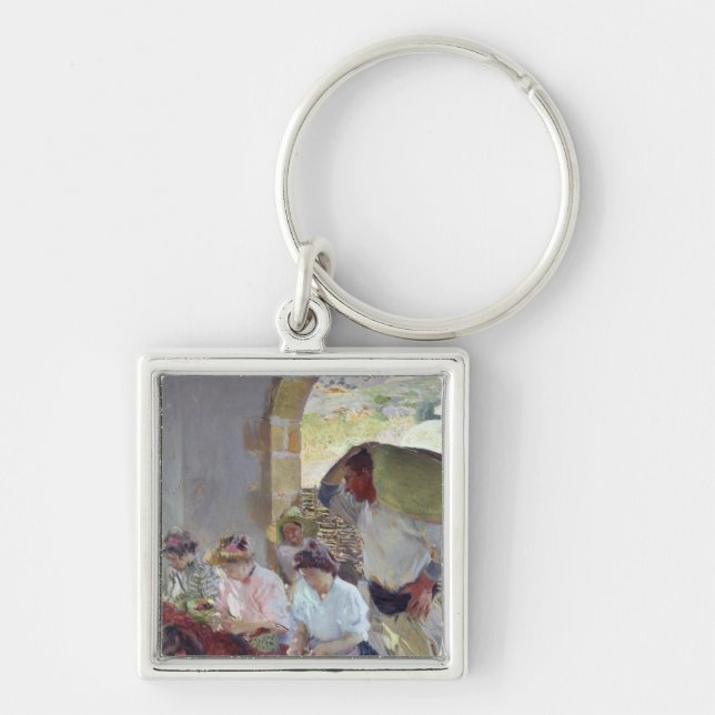 Chaveiro Preparando as uvas secas, 1890 (Frente)