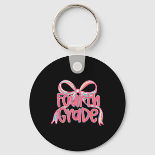Chaveiro Preppy Ck Para Escola 4ª Série Laço Coquete Rosa G