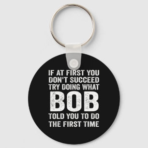 Chaveiro Presente Bob Nome Personalizado Aniversário Divert