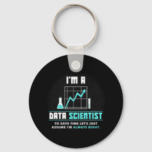 Chaveiro Presente cientista   Sou Um Cientista Da Informaç