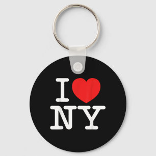Chaveiro Presente da Silhueta da Cidade de Nova York Grande