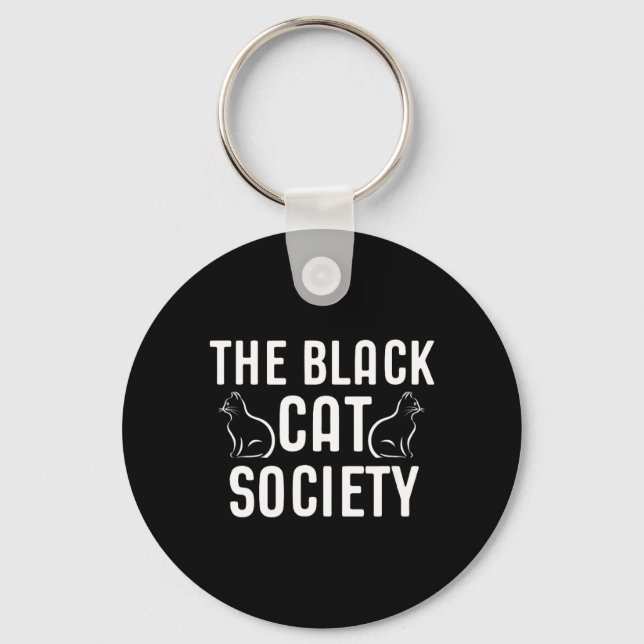 Chaveiro Presente da Sociedade do Gato Preto (Frente)