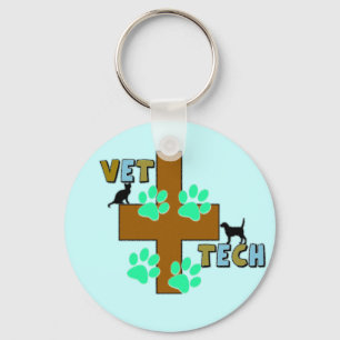 Chaveiro Presente da tecnologia do veterinário