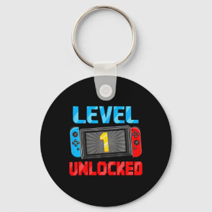 Chaveiro Presente de Aniversário de 1 Ano para Gamer Inicia