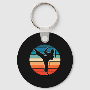 Chaveiro Presente de Artes Marciais para Meninas - Design R