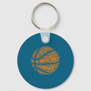 Chaveiro Presente de Basquete para Meninos Meninas Homens e