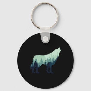 Chaveiro Presente de caminhada de camping ao ar livre na fl