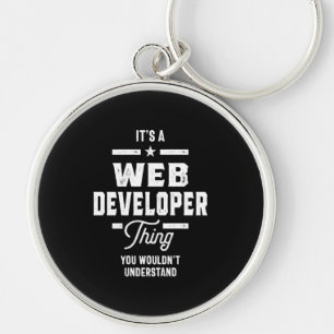 Chaveiro Presente de Cargo do Web Developer