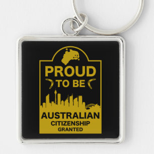 Chaveiro Presente de cidadania australiana