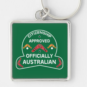 Chaveiro Presente de cidadania australiana Cidadania Auss