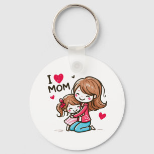 Chaveiro Presente de dia de as mães Eu Amo A Mãe