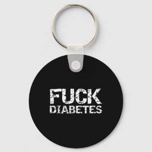 Chaveiro Presente De Diabetes Do Tipo 1 Do Fck Em Distância