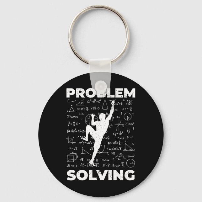Chaveiro Presente de Escalada para Solucionar Problemas par (Frente)