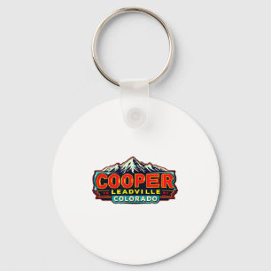 Chaveiro Presente de esqui Cooper leadville colorado lembra