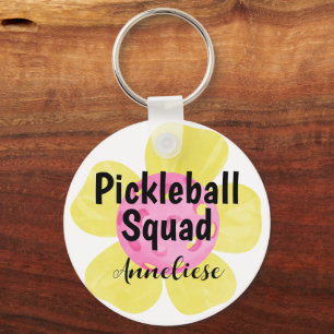 Chaveiro Presente de Flor de Equipe Personalizada de Pickle